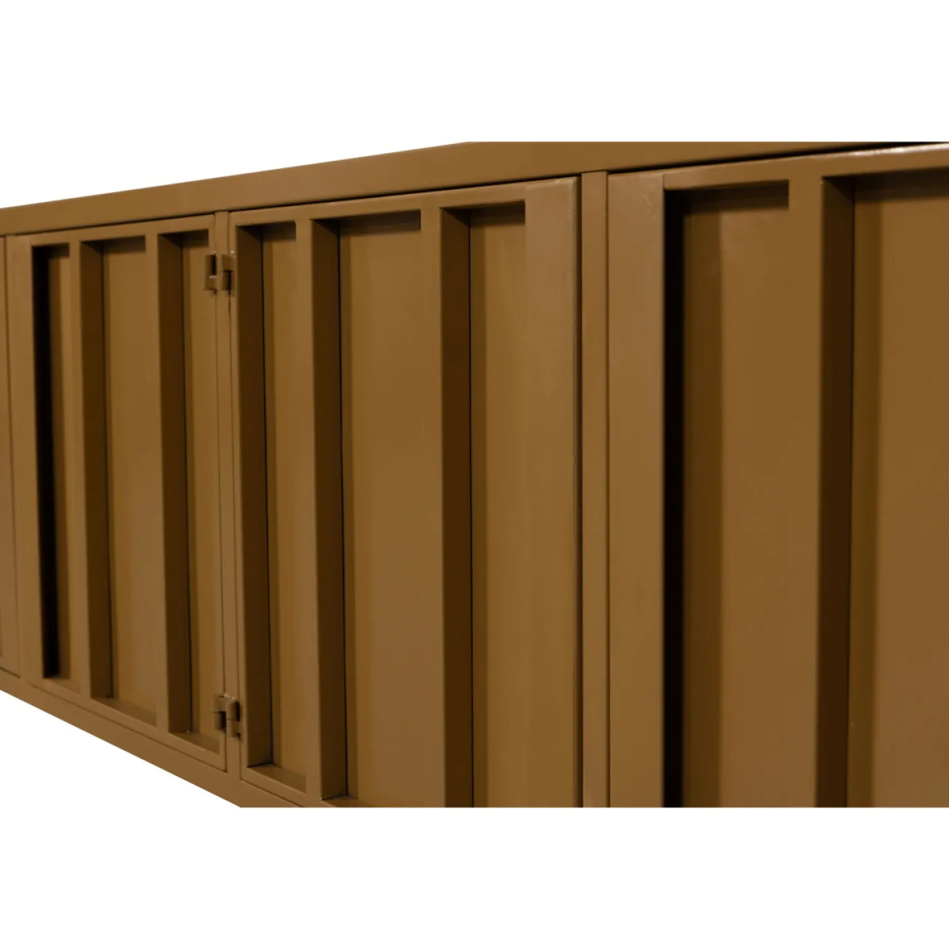 Woood Tv-meubel Level Metaal Honinggeel 44x160cm