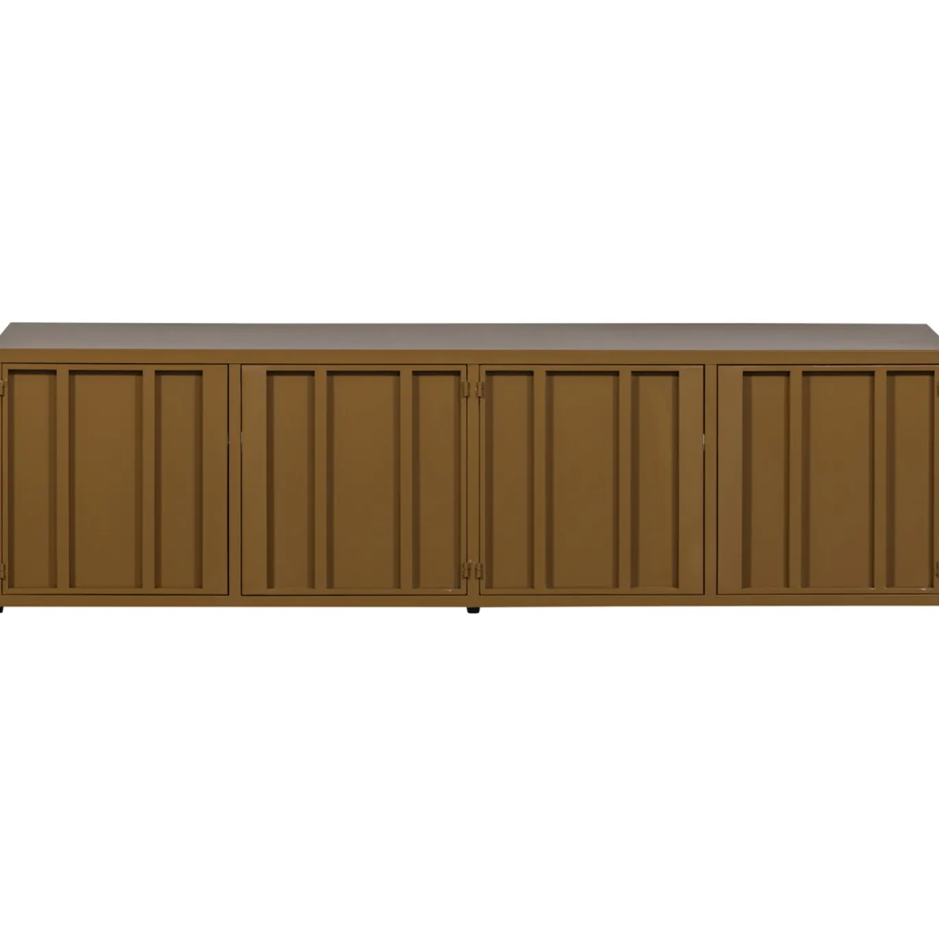 Woood Tv-meubel Level Metaal Honinggeel 44x160cm
