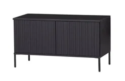 Woood Tv-meubel New Gravure Grenen Zwart 100cm
