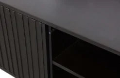 Woood Tv-meubel New Gravure Grenen Zwart 100cm