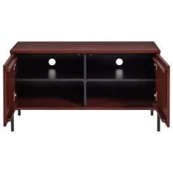 Woood Tv-meubel New Gravure Grenen Bordeauxrood 100cm
