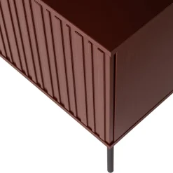 Woood Tv-meubel New Gravure Grenen Bordeauxrood 100cm