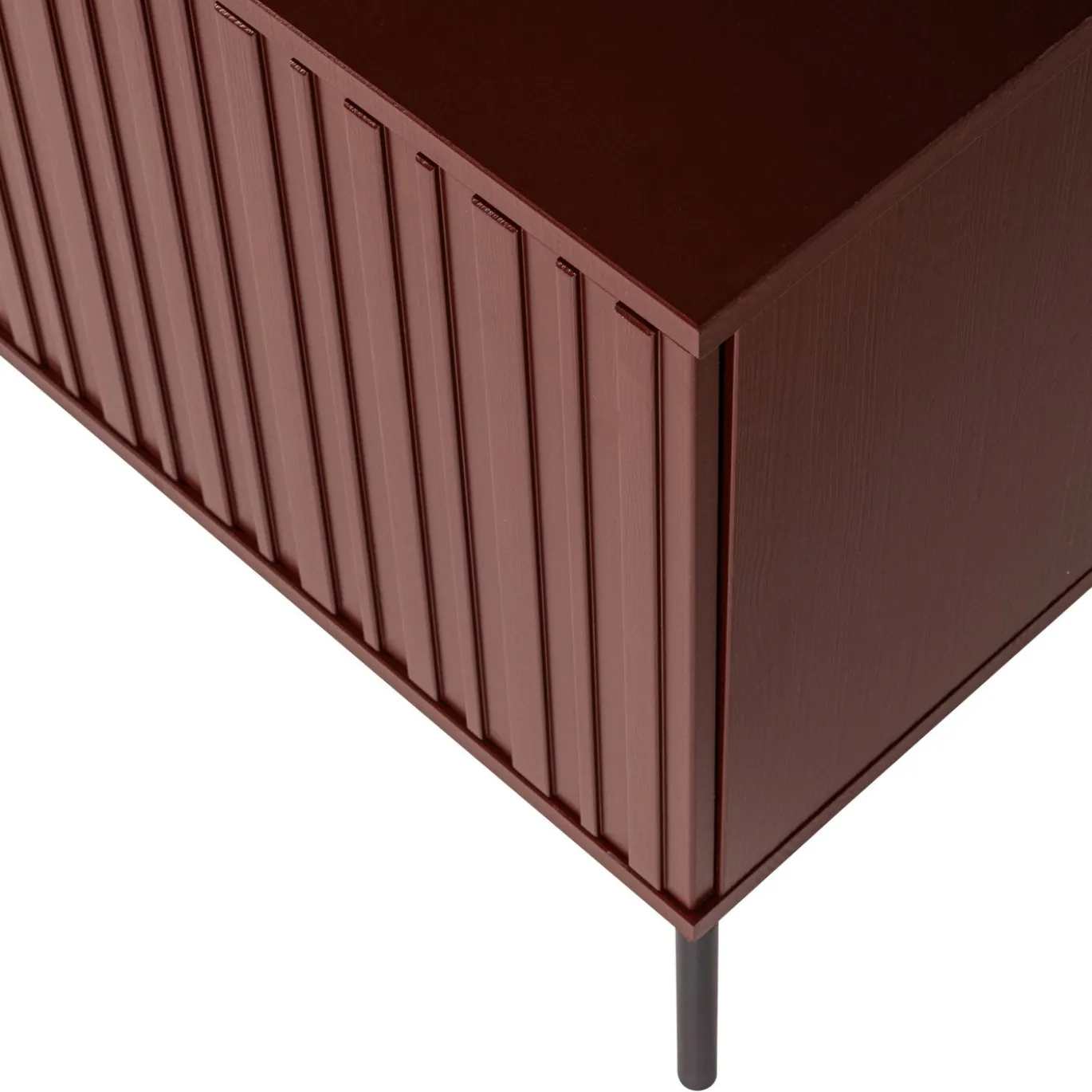 Woood Tv-meubel New Gravure Grenen Bordeauxrood 100cm