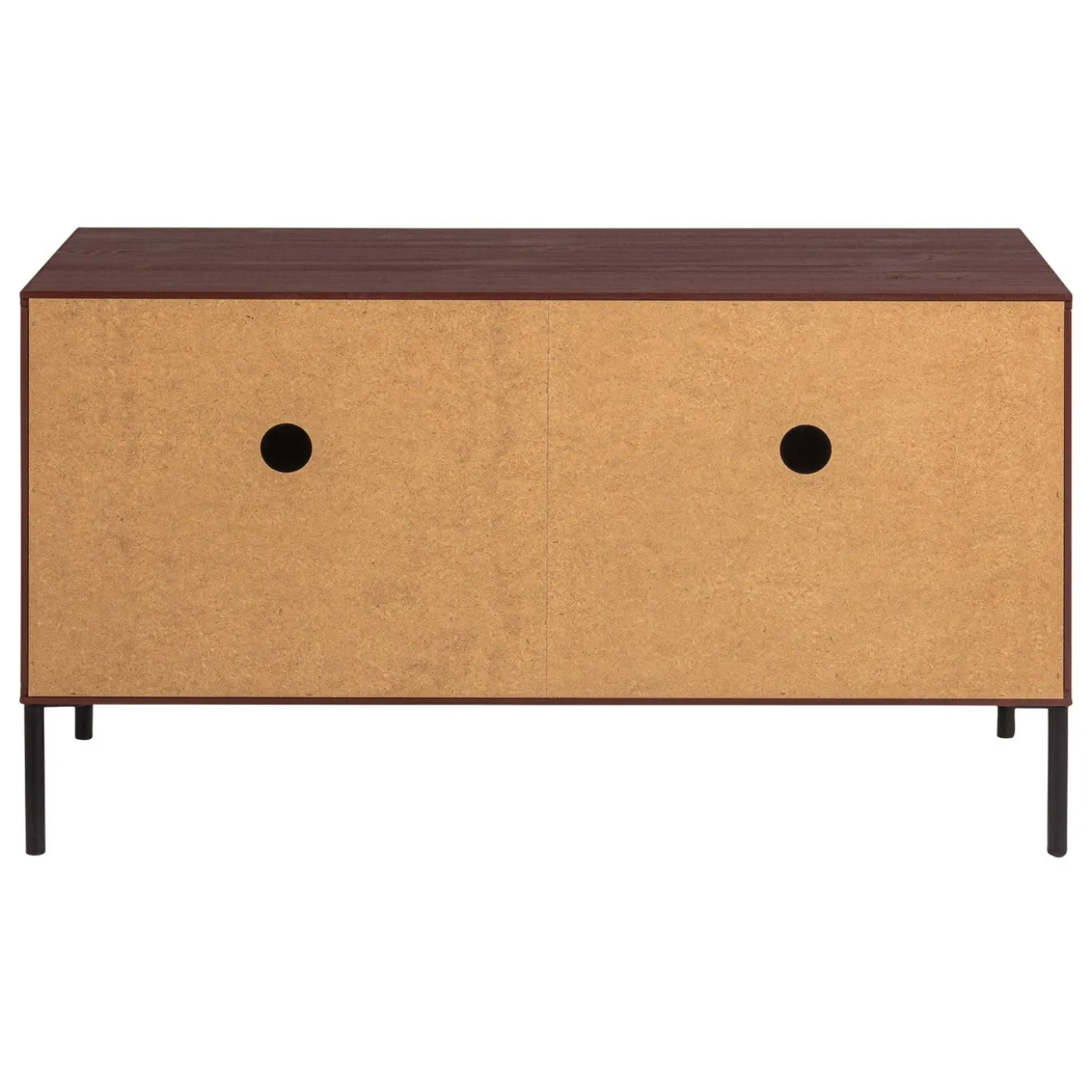 Woood Tv-meubel New Gravure Grenen Bordeauxrood 100cm