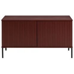 Woood Tv-meubel New Gravure Grenen Bordeauxrood 100cm