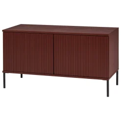 Woood Tv-meubel New Gravure Grenen Bordeauxrood 100cm