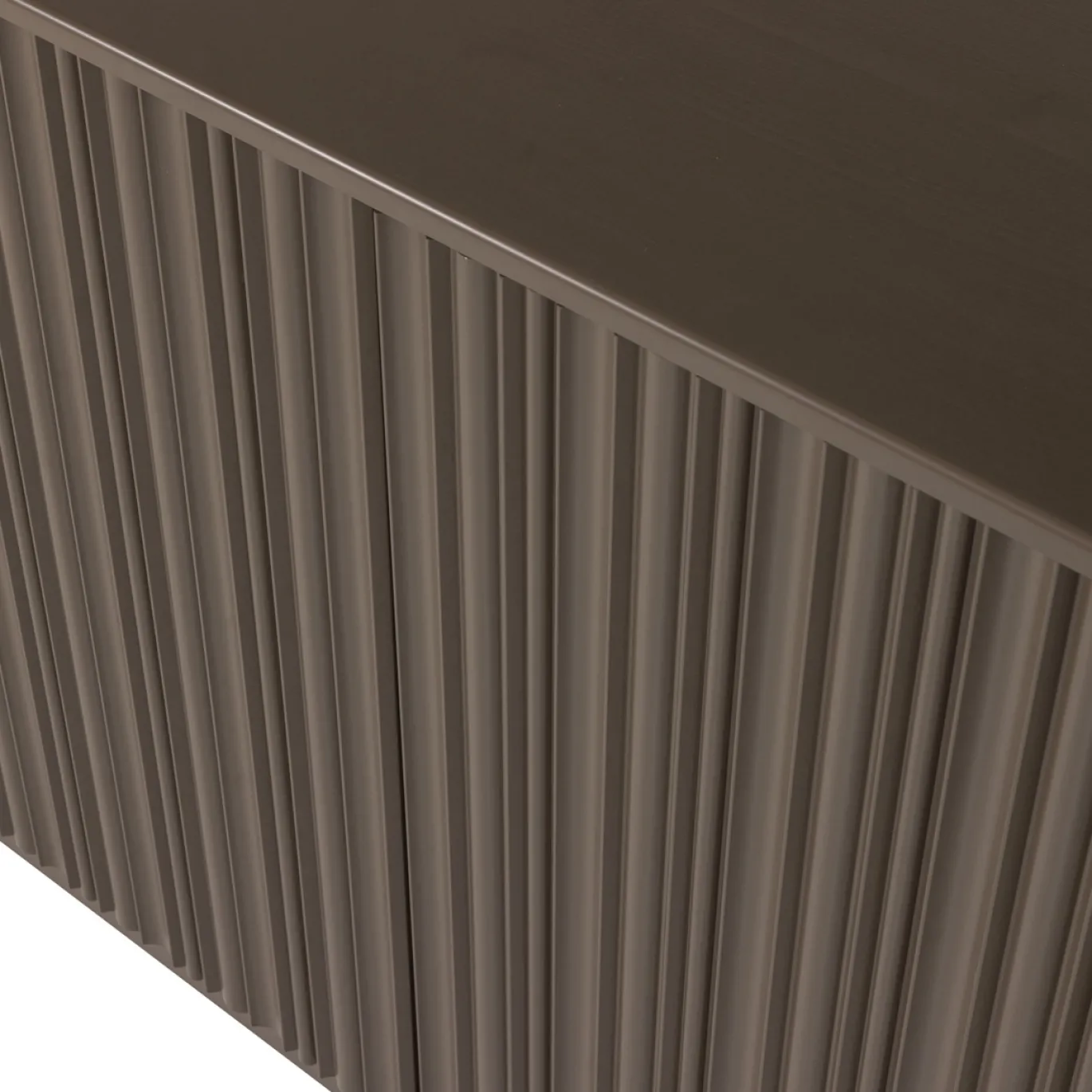Woood Tv-meubel Nova Meubel 200cm Grenen Truffel Bruin