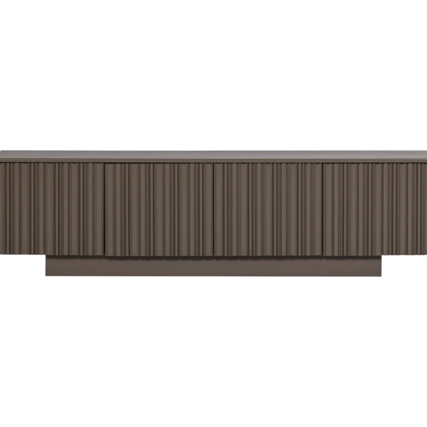 Woood Tv-meubel Nova Meubel 200cm Grenen Truffel Bruin