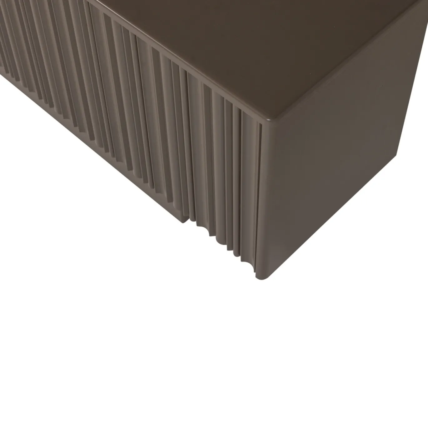 Woood Tv-meubel Nova Meubel 200cm Grenen Truffel Bruin