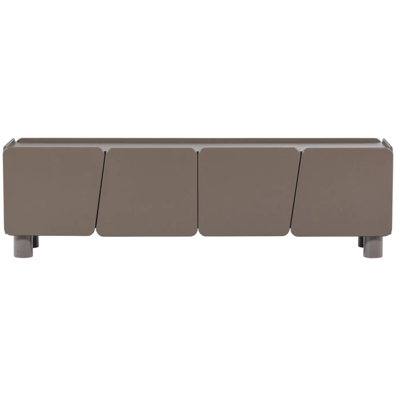 Woood Tv-meubel Root 200cm Grenen Truffel Bruin