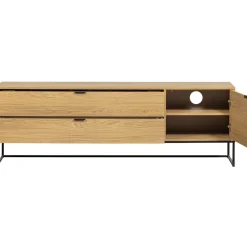 Woood Tv-meubel Silas Eiken Naturel 180cm