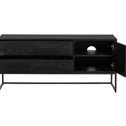 Woood Tv-meubel Silas Essen Zwart 120cm