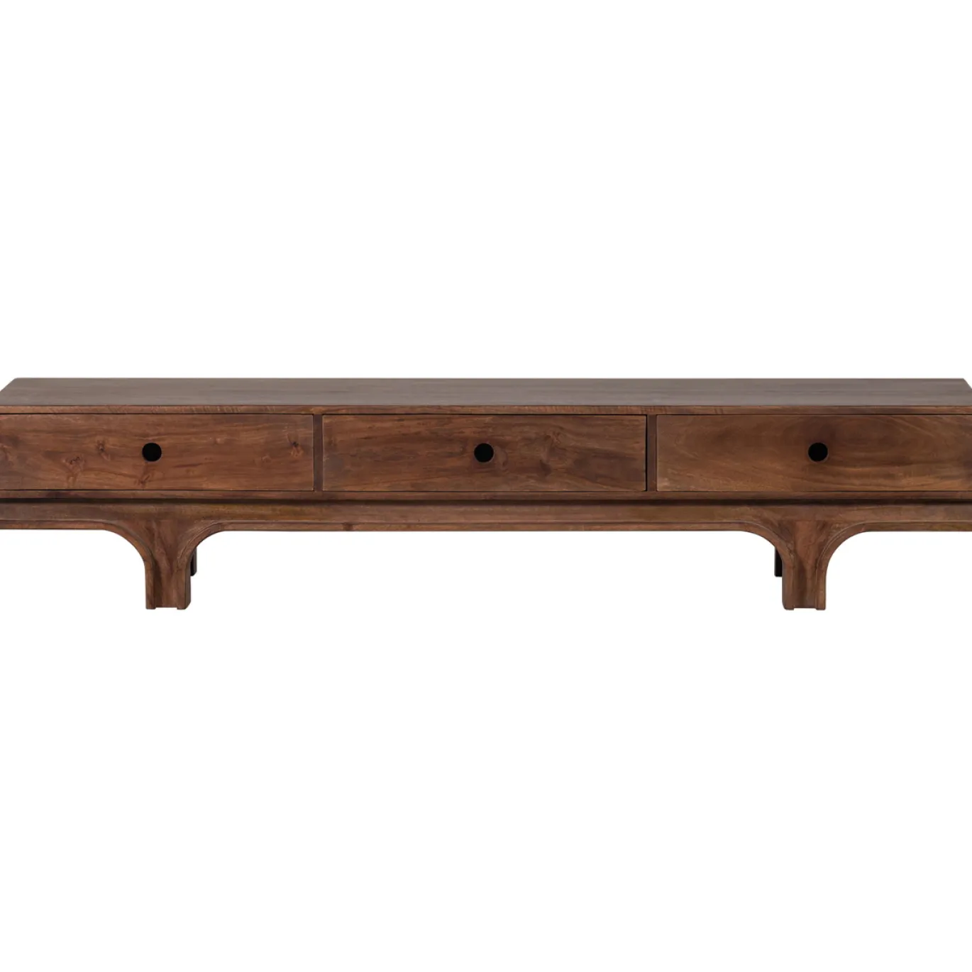 Woood Tv-meubel Staes 3 Lades Walnoot 180cm