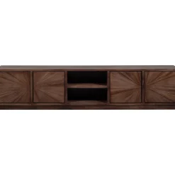 Woood Tv-meubel Sun Met Open Vak Recycled Teak Bruin