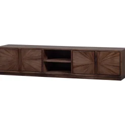Woood Tv-meubel Sun Met Open Vak Recycled Teak Bruin