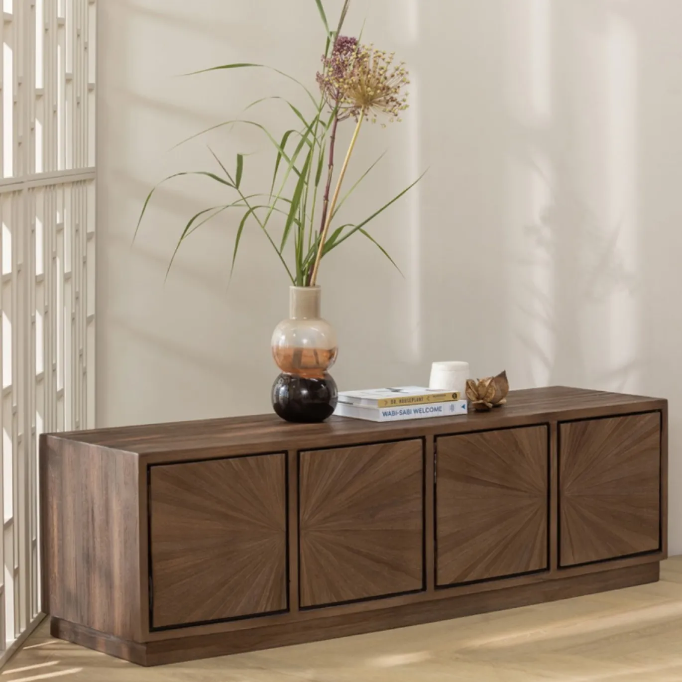 Woood Tv-meubel Sun Recycled Teak Bruin