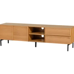 Woood Tv-meubel Tours 180cm Melamine/MDF Naturel