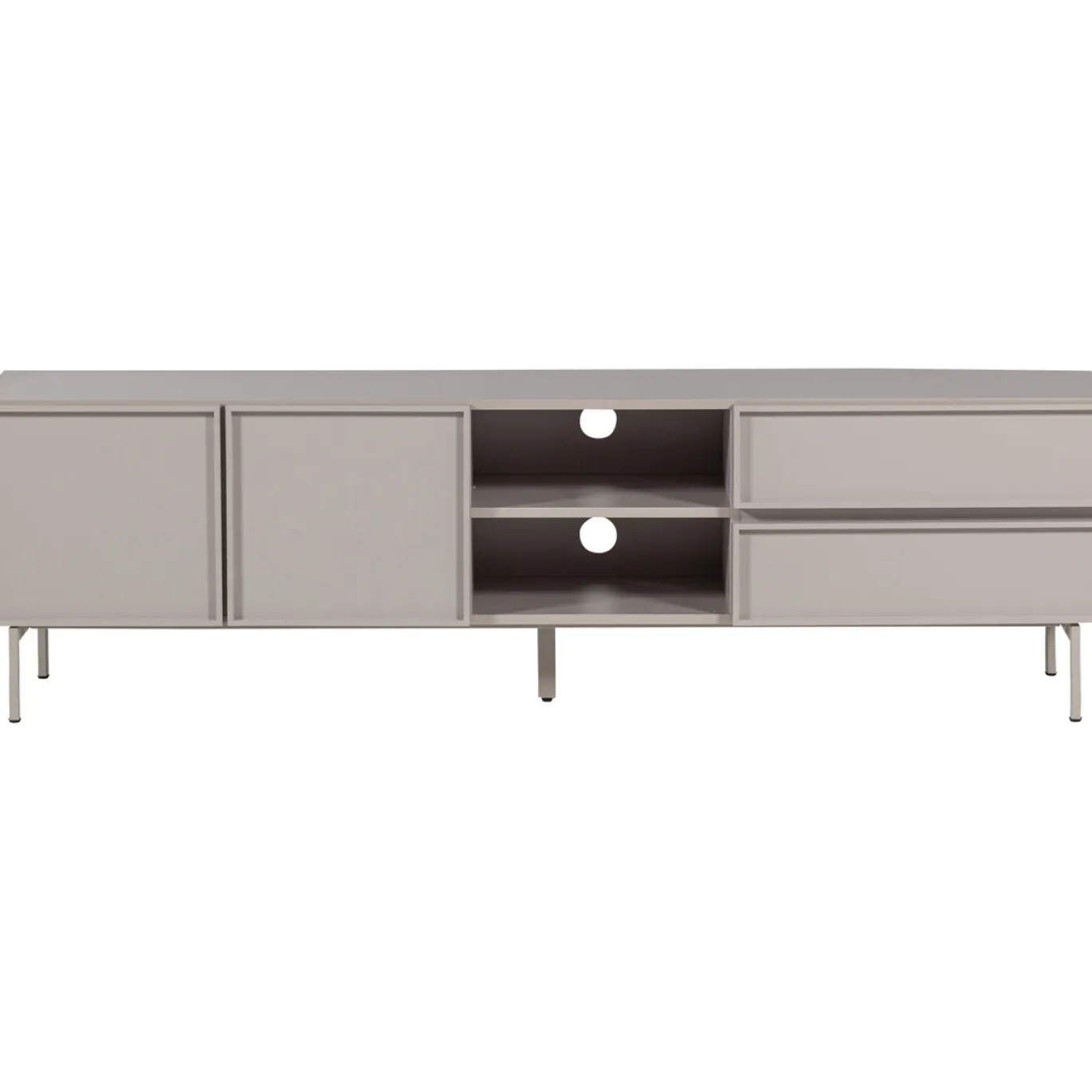 Woood Tv-meubel Tours 180cm Melamine/MDF Zand