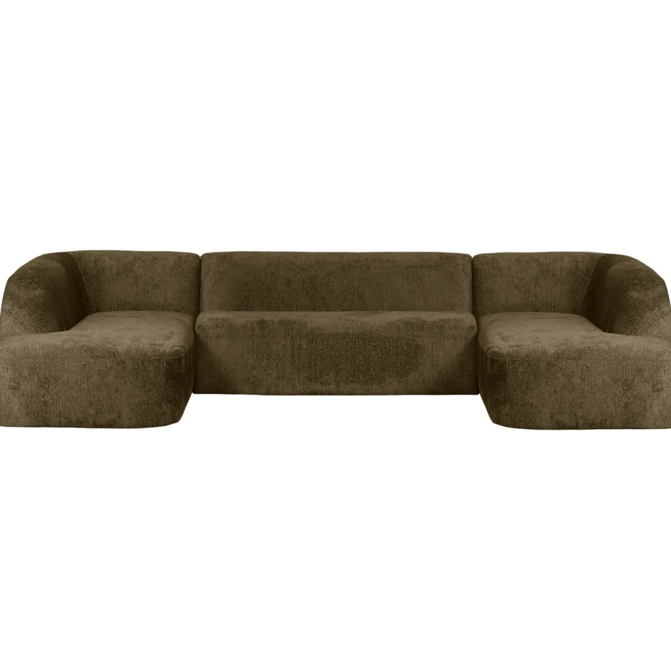 Woood U-Bank Sloping Velvet Groen