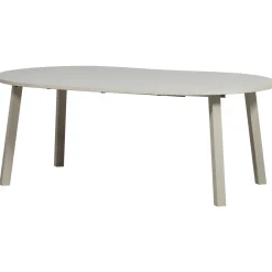 Woood Uitschuifbare Eettafel Janne Rond Eiken Dakargrau