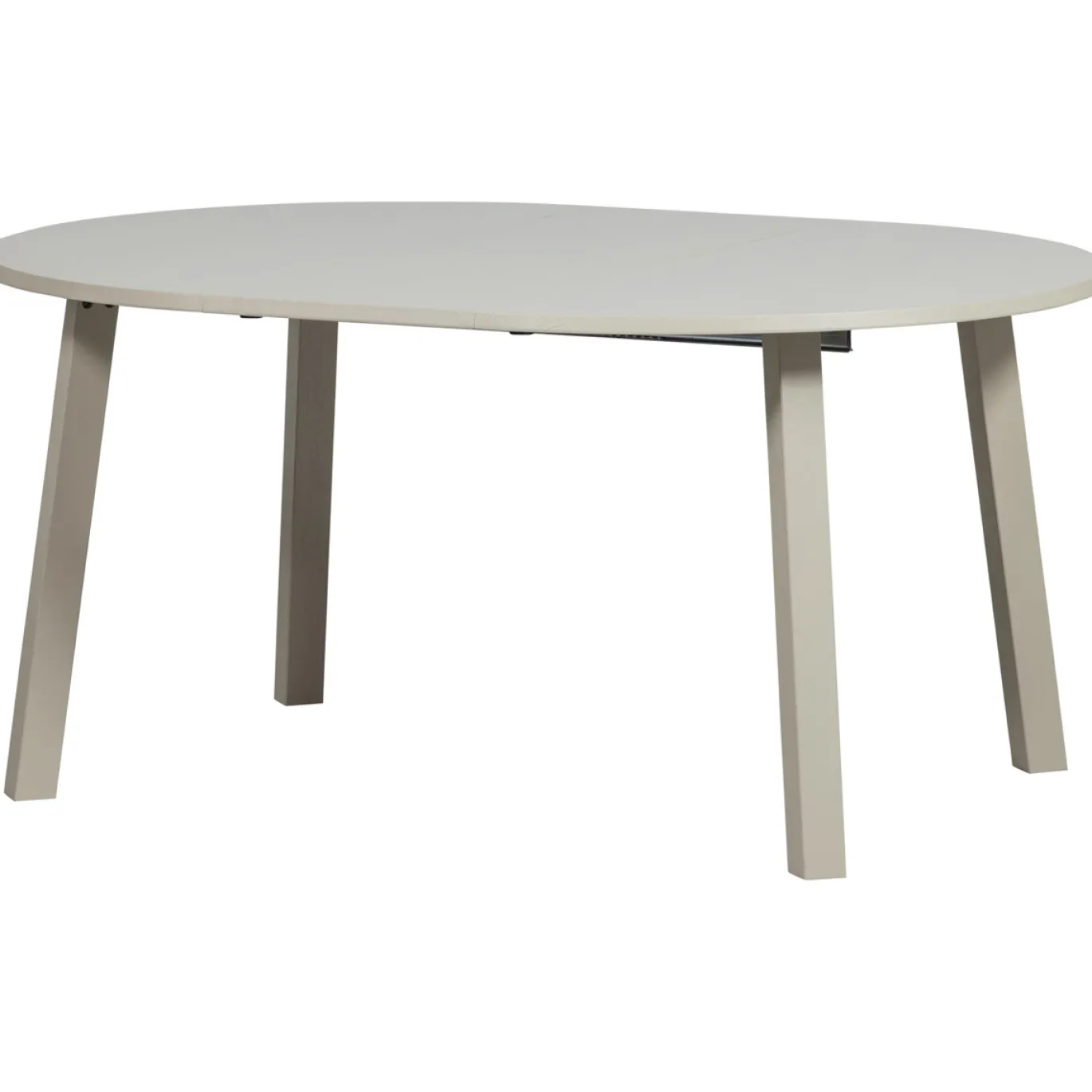Woood Uitschuifbare Eettafel Janne Rond Eiken Dakargrau
