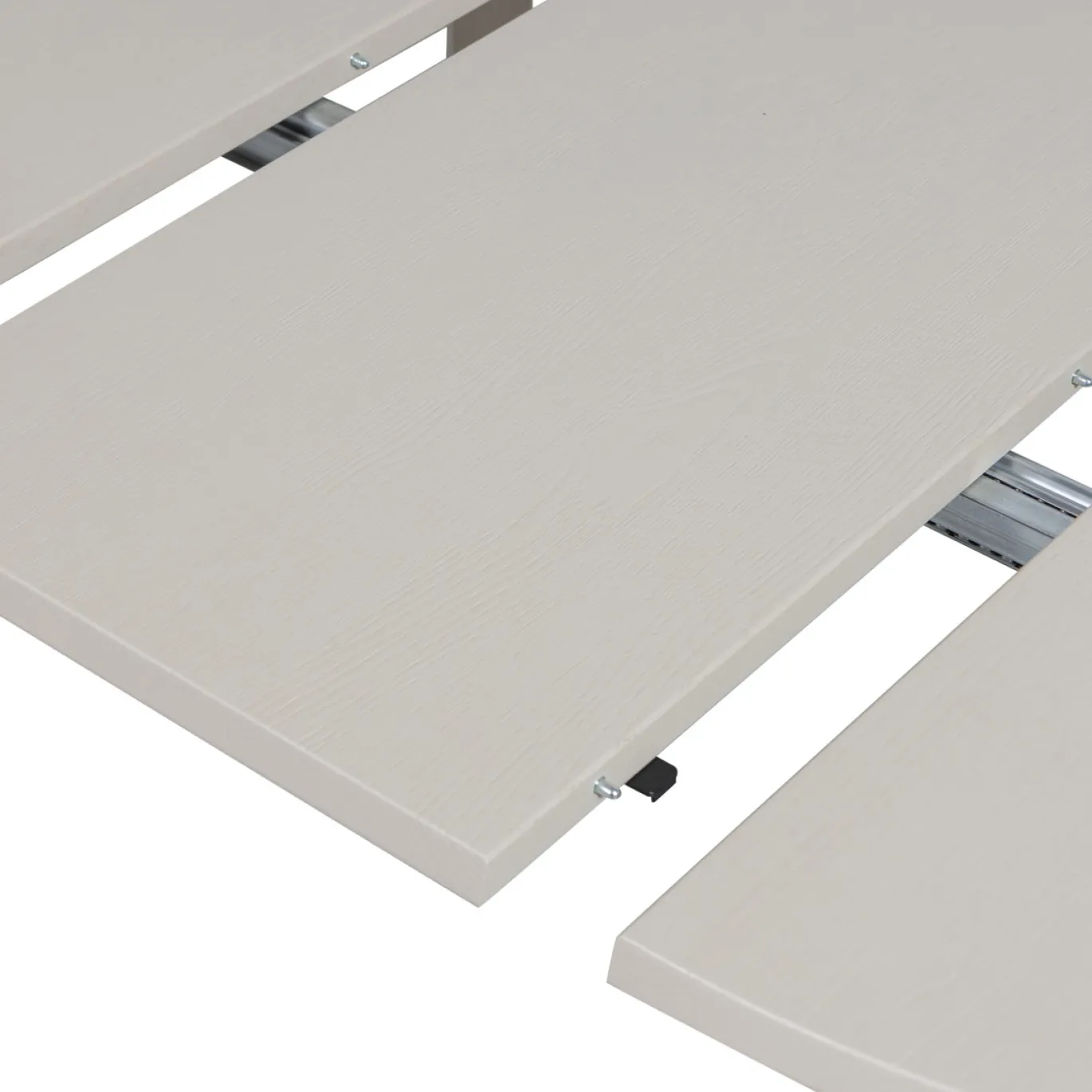 Woood Uitschuifbare Eettafel Janne Rond Eiken Dakargrau