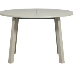 Woood Uitschuifbare Eettafel Janne Rond Eiken Dakargrau