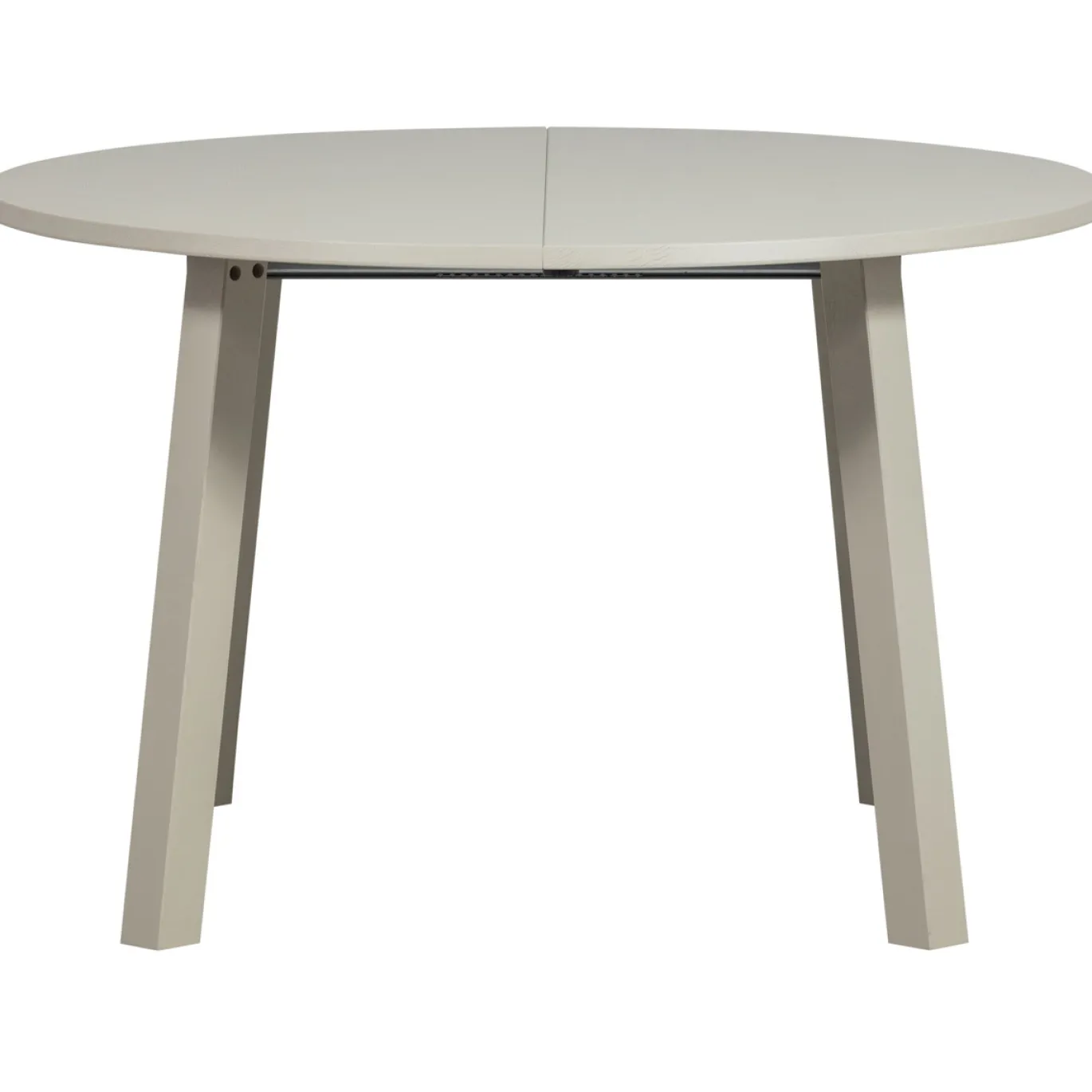 Woood Uitschuifbare Eettafel Janne Rond Eiken Dakargrau