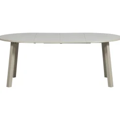 Woood Uitschuifbare Eettafel Janne Rond Eiken Dakargrau