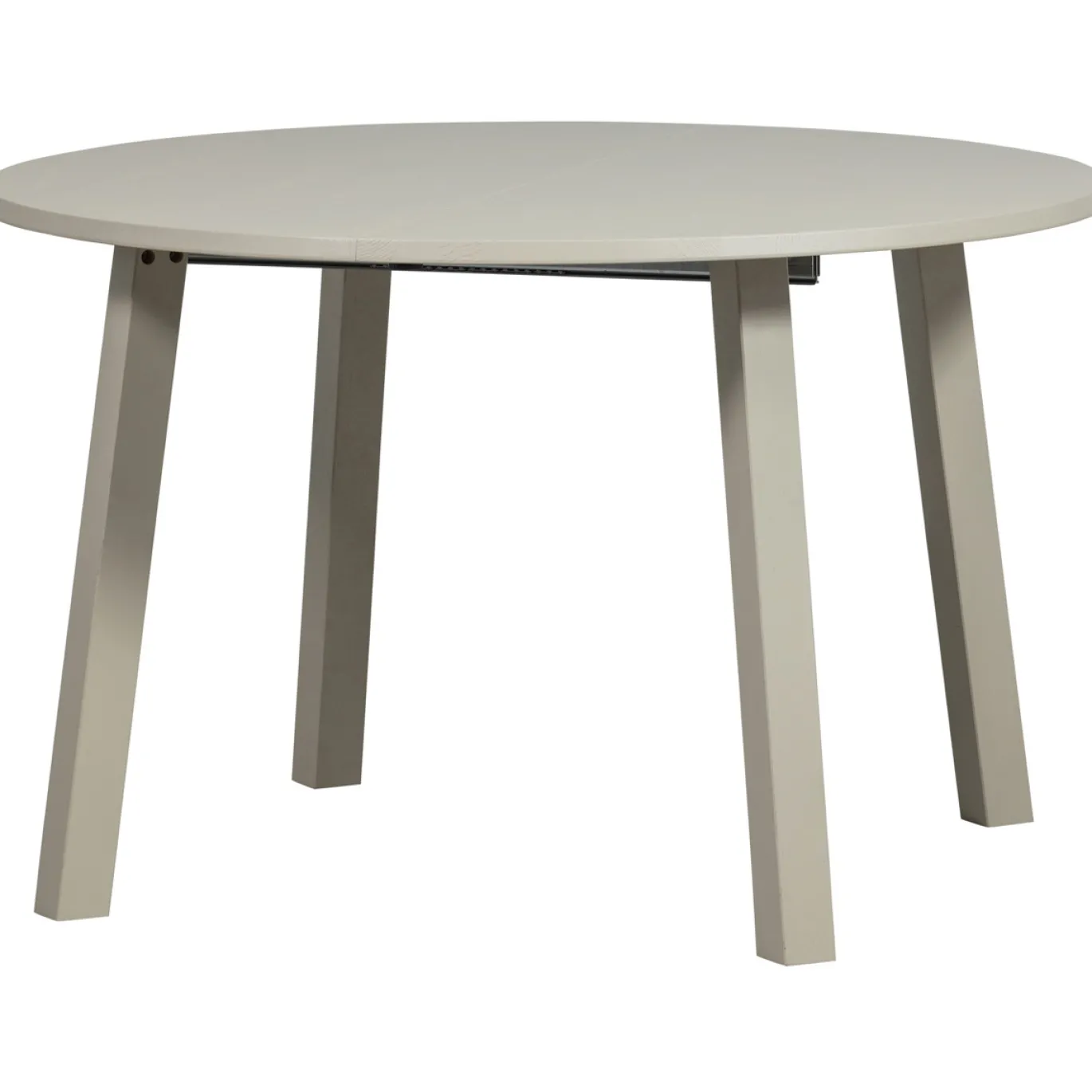 Woood Uitschuifbare Eettafel Janne Rond Eiken Dakargrau