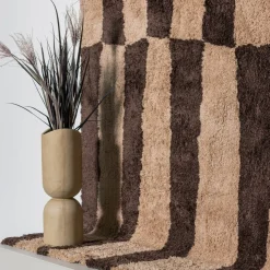 Woood Vaas Mosi Fiber Clay Beige 75cm