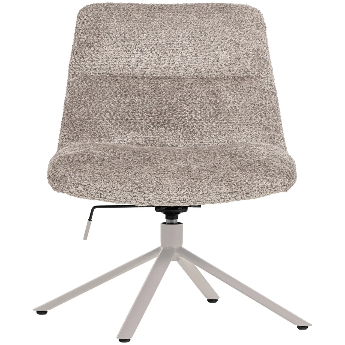 Woood Verstelbare Draaifauteuil Soren Wollig Grijs