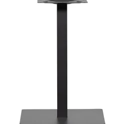 Woood Vierkante Buisvoet Bistro Metaal Matzwart 72x50x50cm