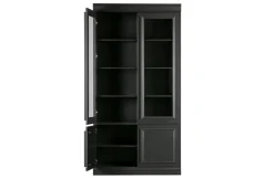 Woood Vitrinekast Organize Zwart