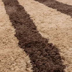 Woood Vloerkleed Fafa Bruin 200x300cm