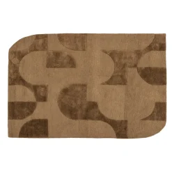 Woood Vloerkleed Livo Viscose/wol Bruin 170x240cm