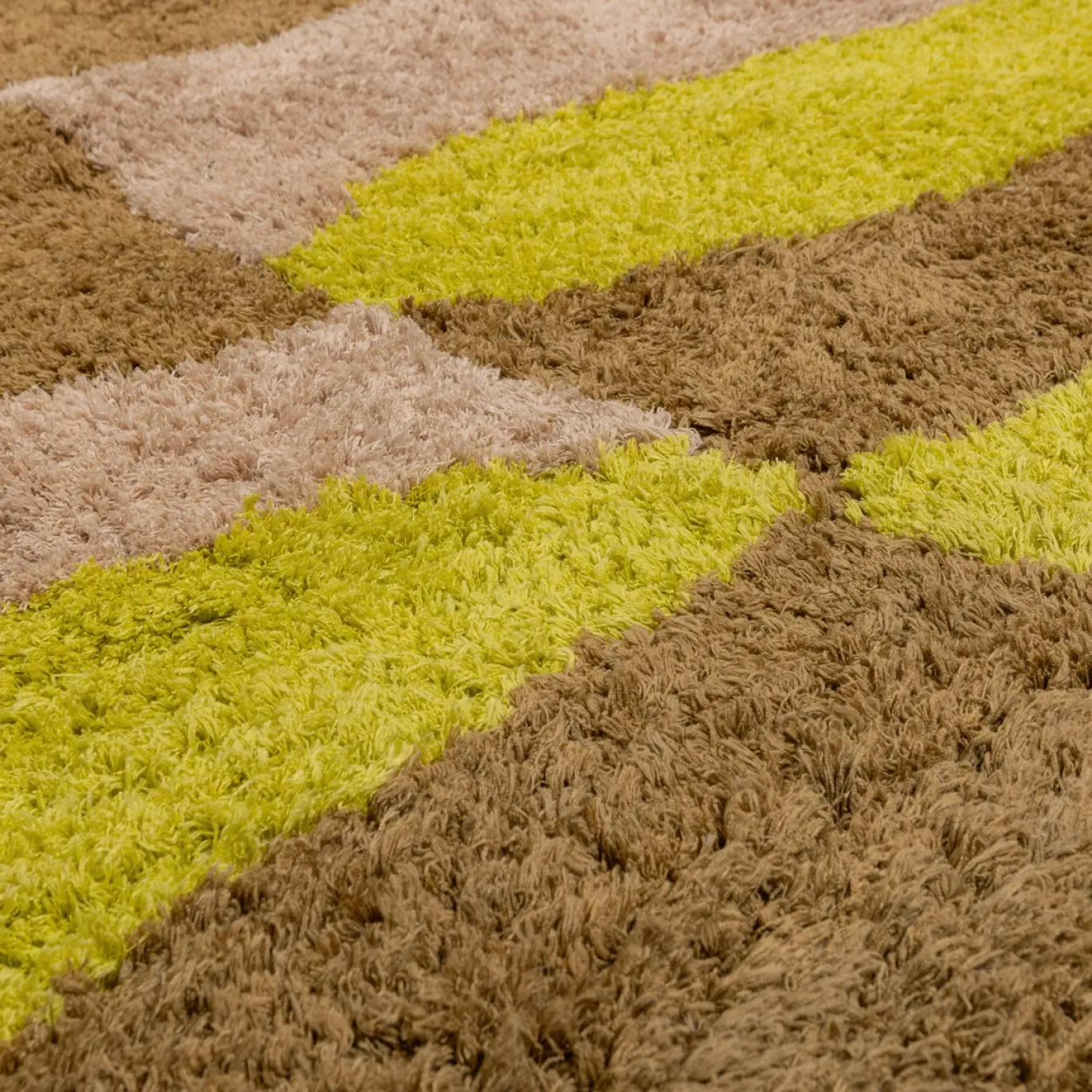 Woood Vloerkleed Musa Naturel/Geel 170x240cm
