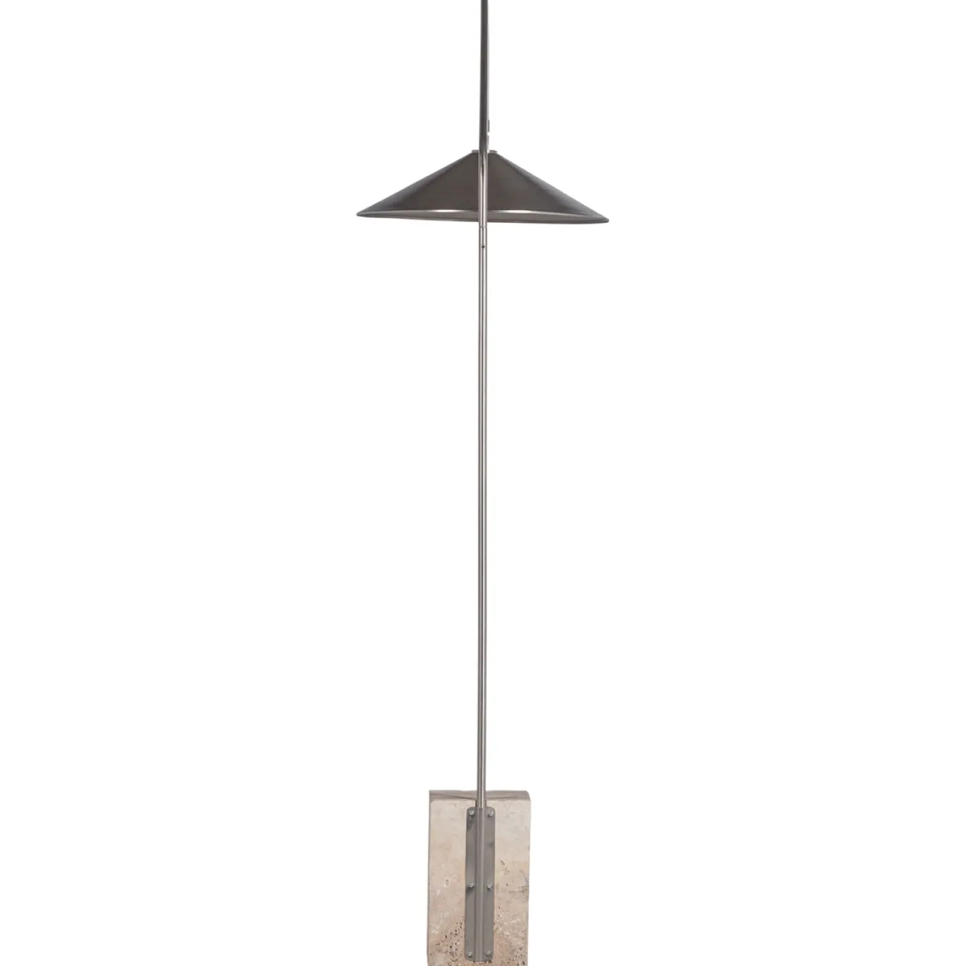 Woood Vloerlamp Korn Metaal Chroom