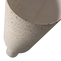 Woood Vloerlamp Loft Metaal/Bouclé Naturel Met Stippen 130xo30cm
