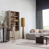 Woood Vloerlamp Loft Xl Metaal/Bouclé Tapenade 187xo35cm