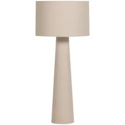 Woood Vloerlamp Loft Xxl Metaal/boucle Naturel 160xØ70cm