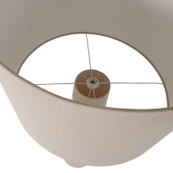 Woood Vloerlamp Loft Xxl Metaal/boucle Naturel 160xØ70cm