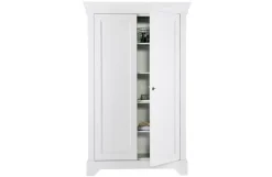 Woood Wandkast Isabel Brocante Grenen Wit