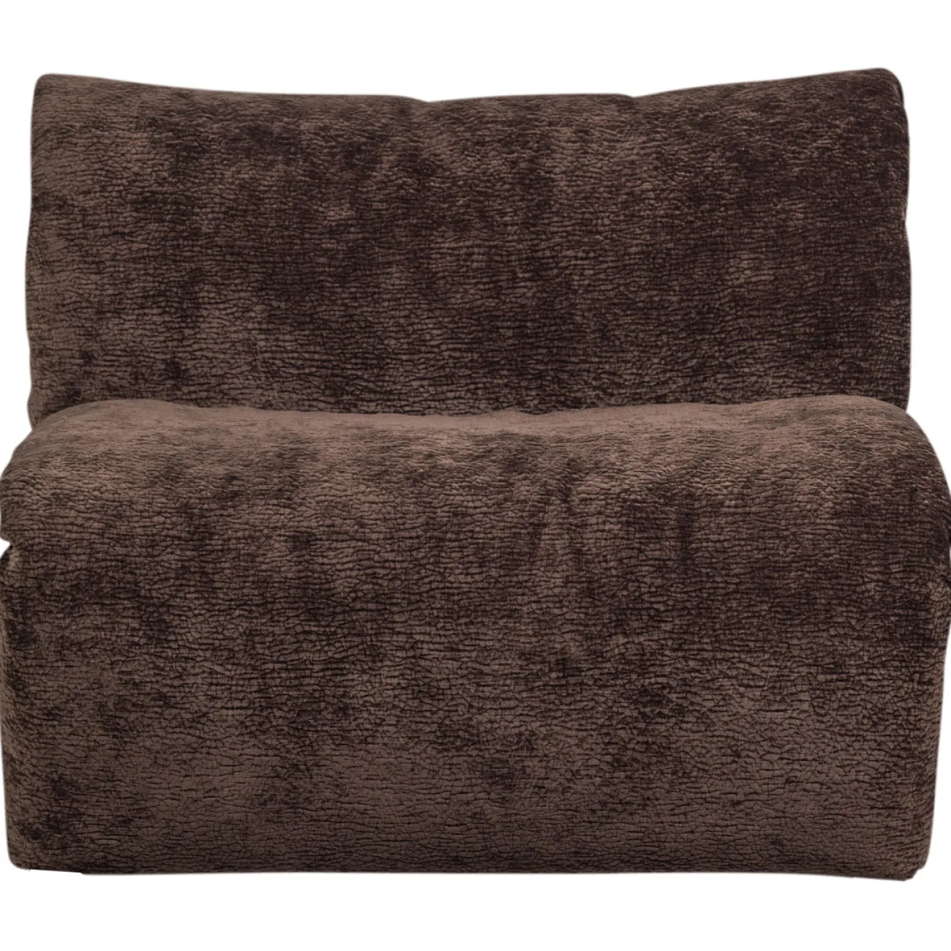 Woood 1-zits Baggy 3d Chenille Donkerbruin