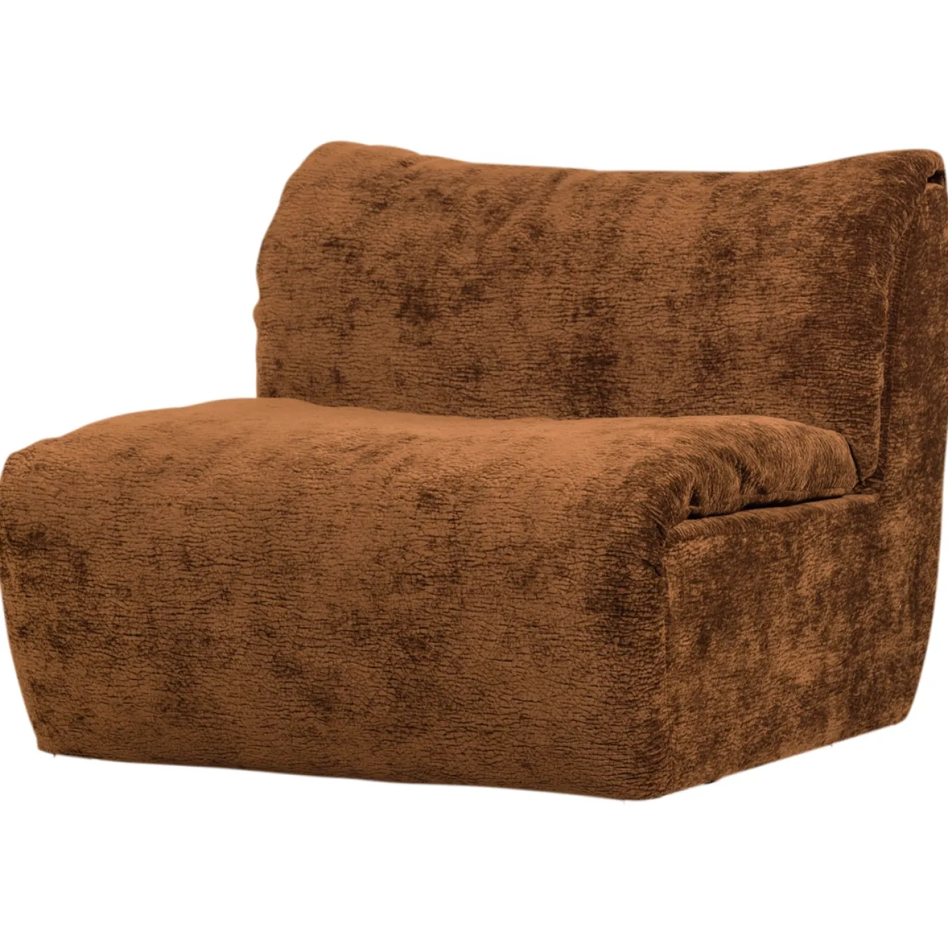 Woood 1-zits Baggy 3d Chenille Middenbruin