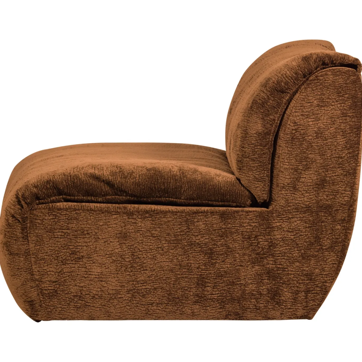Woood 1-zits Baggy 3d Chenille Middenbruin
