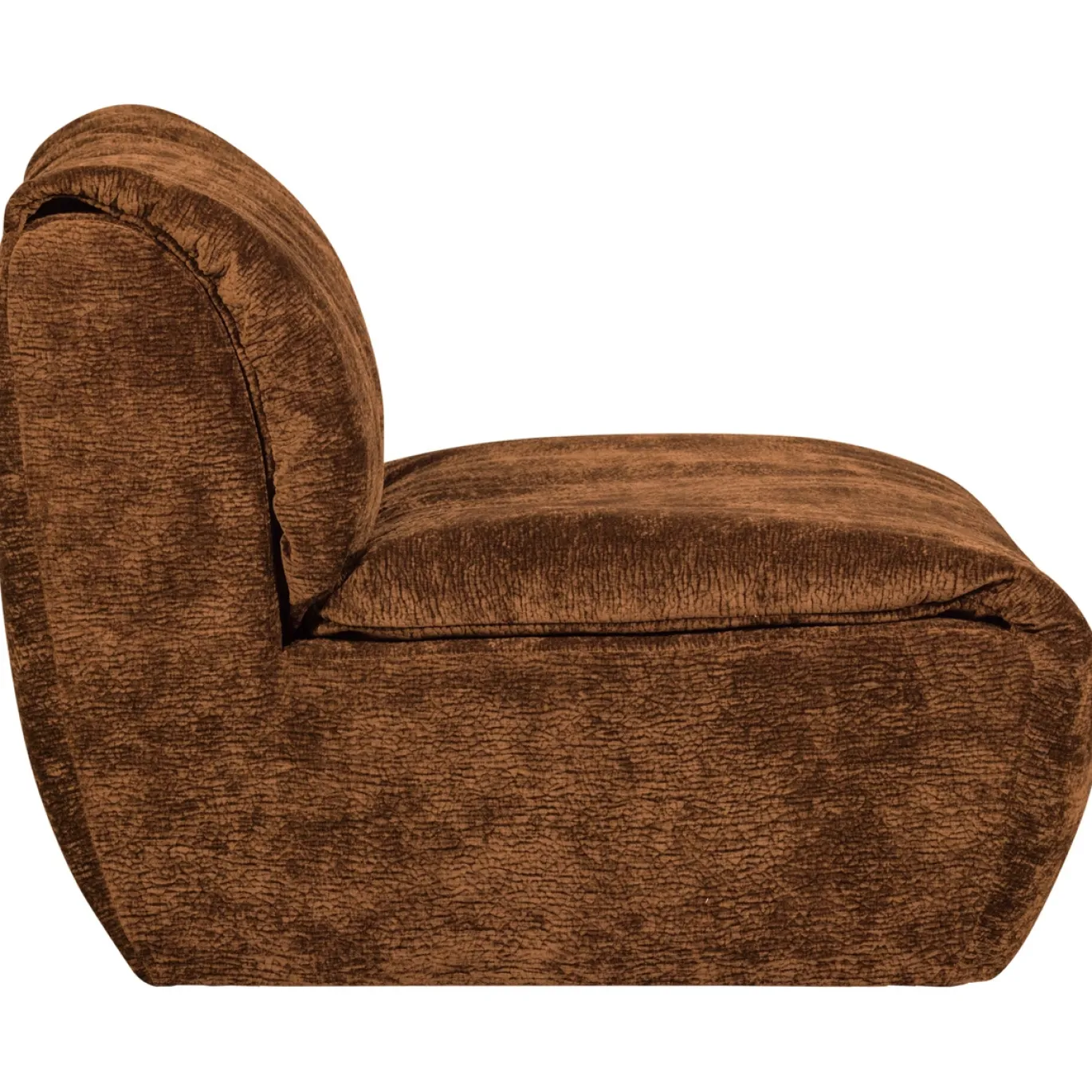Woood 1-zits Baggy 3d Chenille Middenbruin
