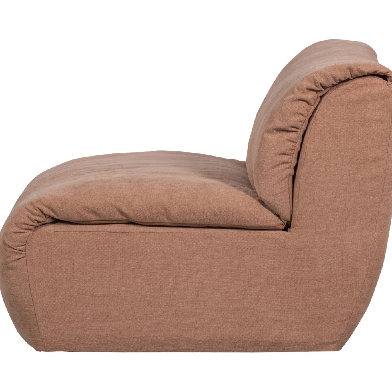 Woood 1-zits Baggy Geweven Chenille Oudroze