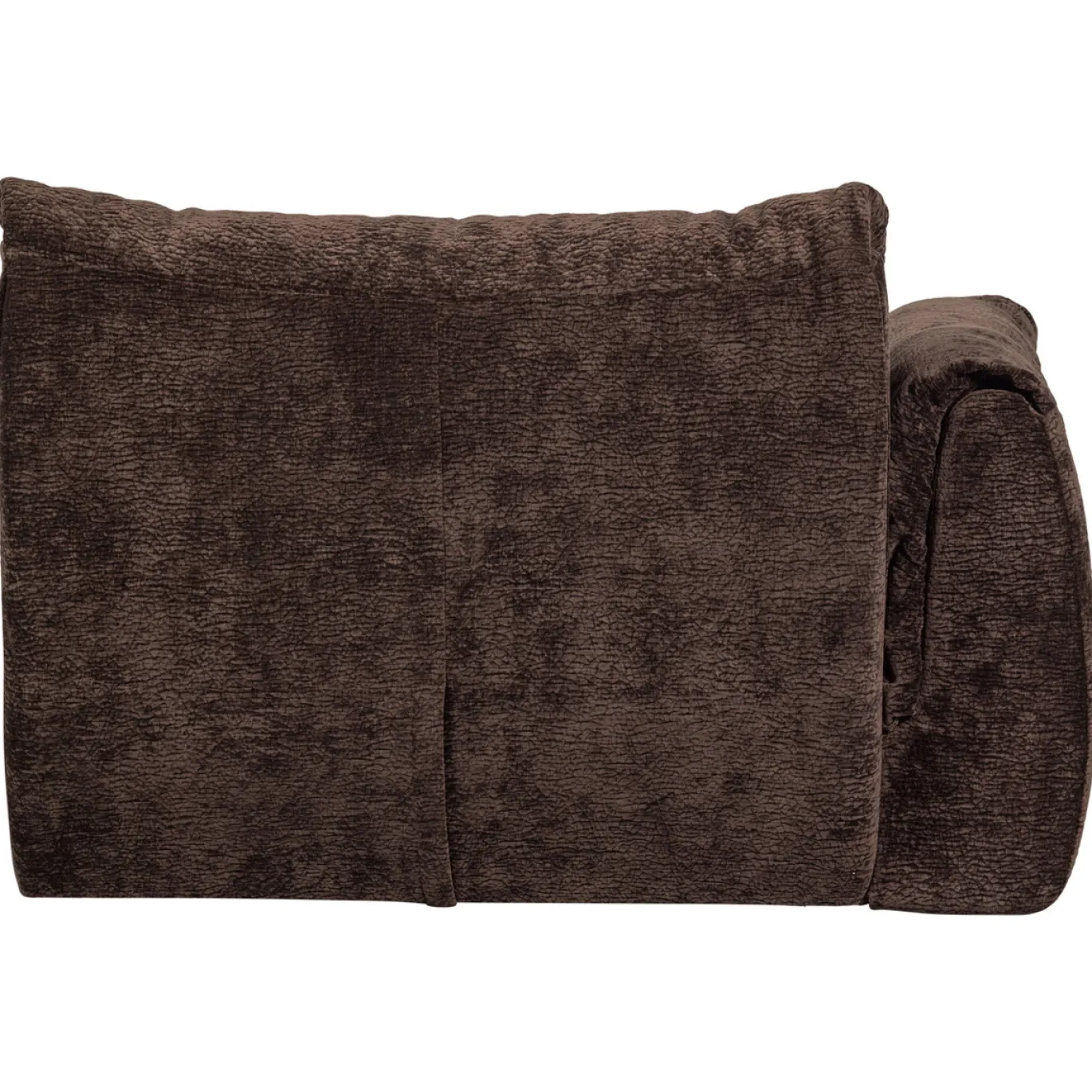 Woood 1-zits Baggy Met Arm Links 3d Chenille Donkerbruin