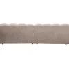 Woood 3-zits Bank Allure Geweven Stof Bruin Melange